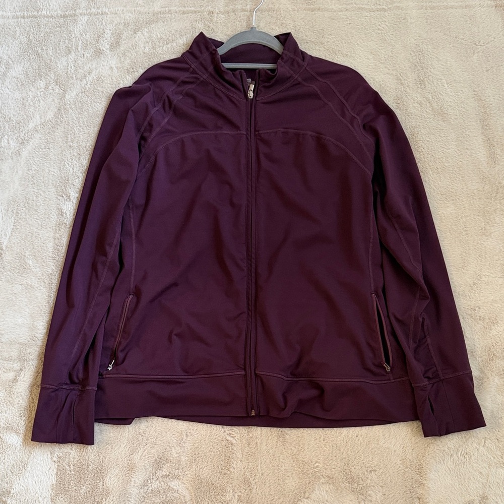 GAP Deep Purple Women's Athletic Full Zip